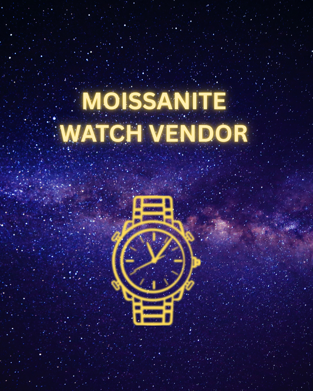 MOISSANITE WATCH VENDOR BUNDLE