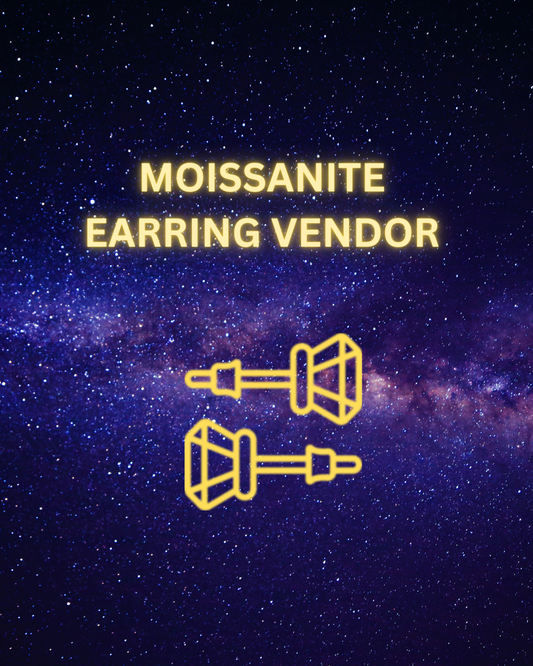 MOISSANITE EARRING VENDOR BUNDLE